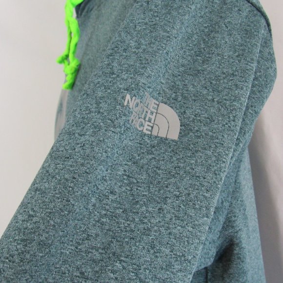 THE NORTH FACE Hoodie Sweatshirt, Men's Size M, Teal Green, Pullover, Graphics - Picture 2 of 5